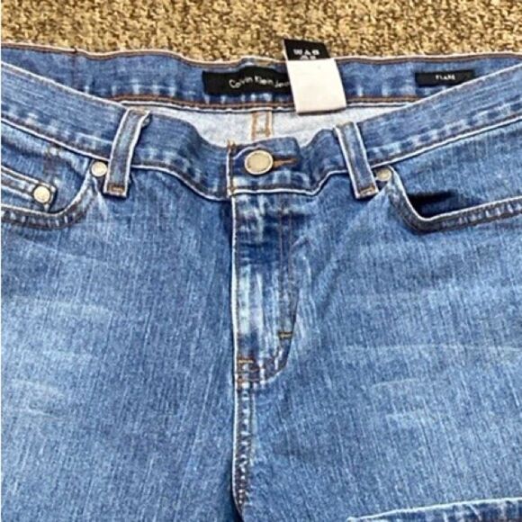 Vintage Calvin Klein Jones Flare Women's Jeans Size 14 - Picture 11 of 15